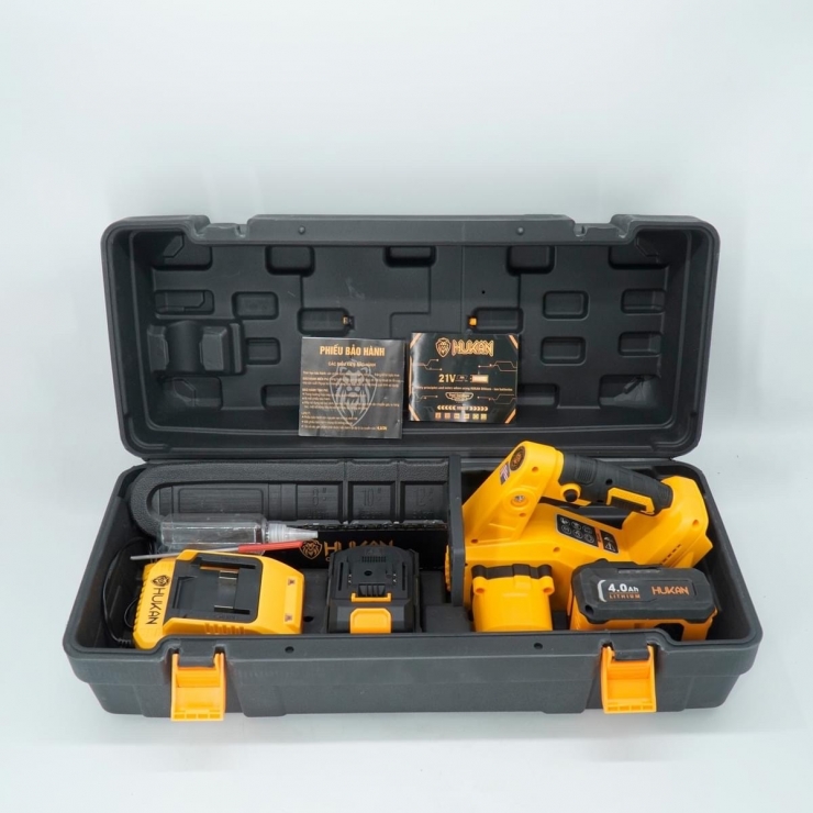 Combo máy cưa xích dùng pin Hukan HK-CS010iBL ( 10 inch )