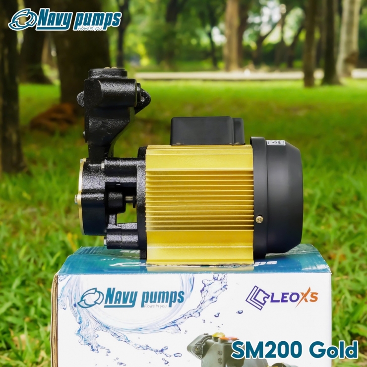 Máy bơm nước 375W đẩy cao 30m Navy SM200 Gold Series