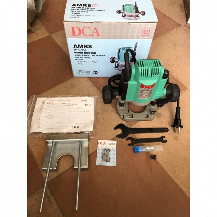 Máy Phay Gỗ DCA ARM8 ( 900W - 6.35 và 8 mm )