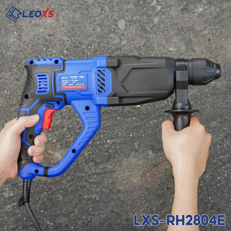 Máy khoan bê tông LEOxs LXS-RH2804E ( 3 chức năng 1050W )