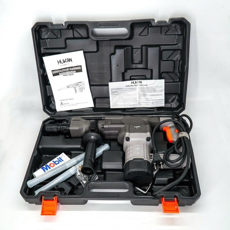 Máy đục bê tông 17mm Hukan  G2D-S5 1500W