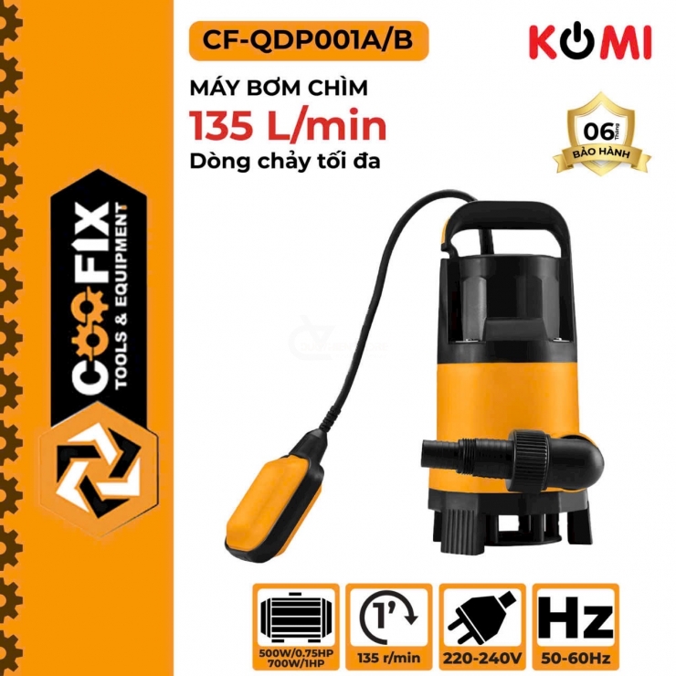 Máy Bơm Chìm COOFIX CF-QDP001A 0.55Kw