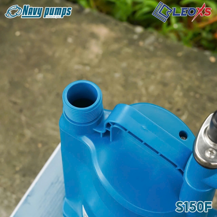Máy bơm chìm nhựa 150W Navy S150F ( có phao )