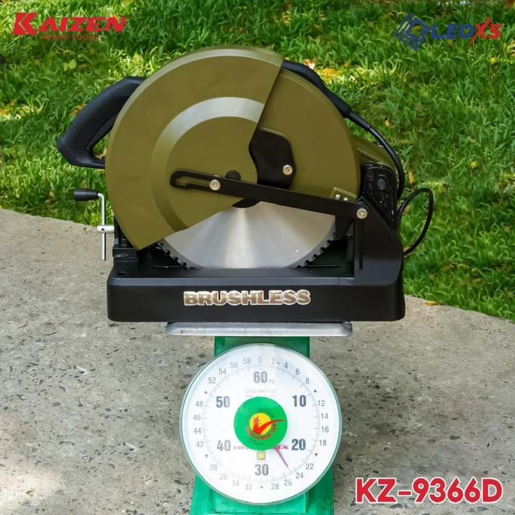 Máy cắt sắt lưỡi hợp kim 355mm KAIZEN KZ-9366D Brushless