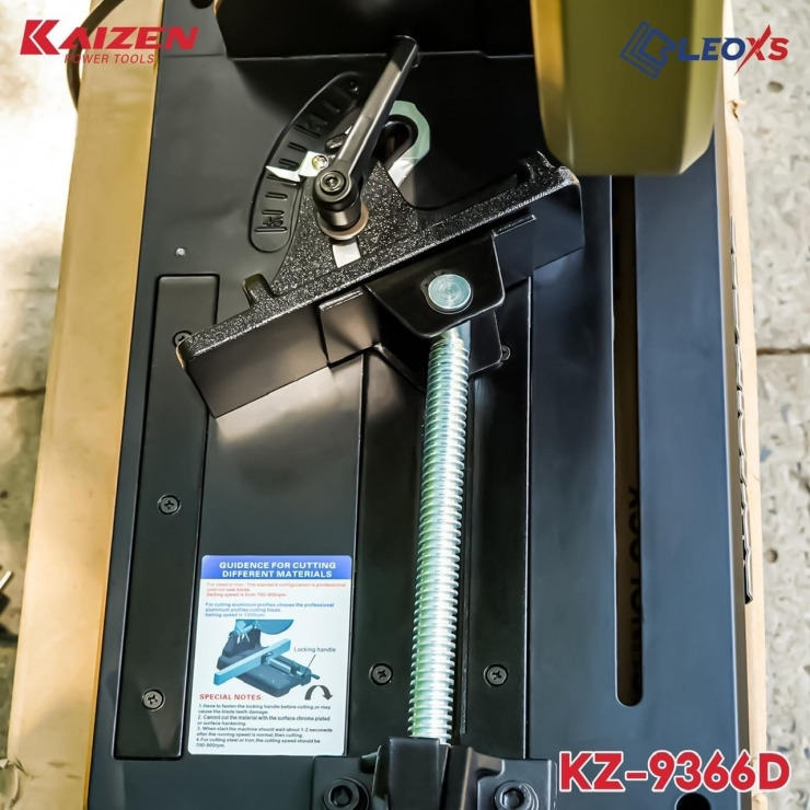 Máy cắt sắt lưỡi hợp kim 355mm KAIZEN KZ-9366D Brushless