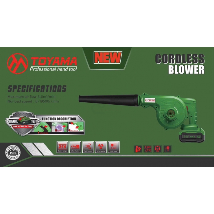 Máy thổi bụi Pin 21V TOYAMA TB-005