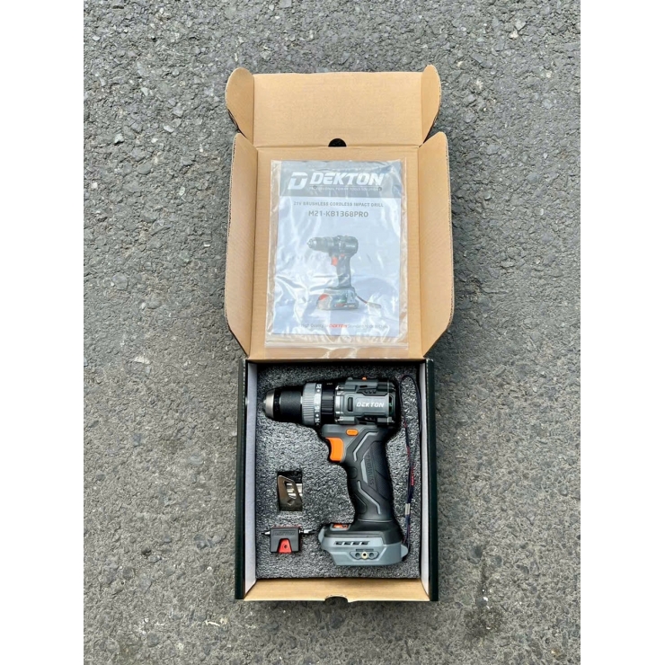 Máy khoan Pin 21V Dekton M21-KB1368PRO Tạo Xung 