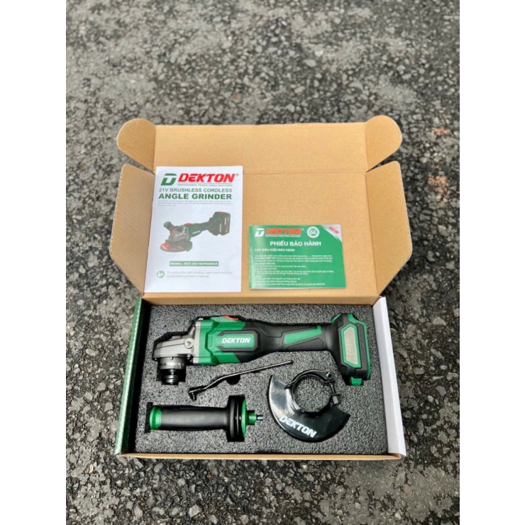 Máy mài Pin 21V Dekton M21-AG100PROMAX Inverter BOOST