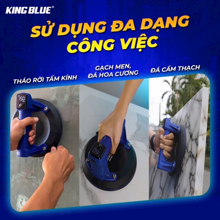Hít kính , gạch điện tử KINGBLUE HKE-200 ( 1 cái )