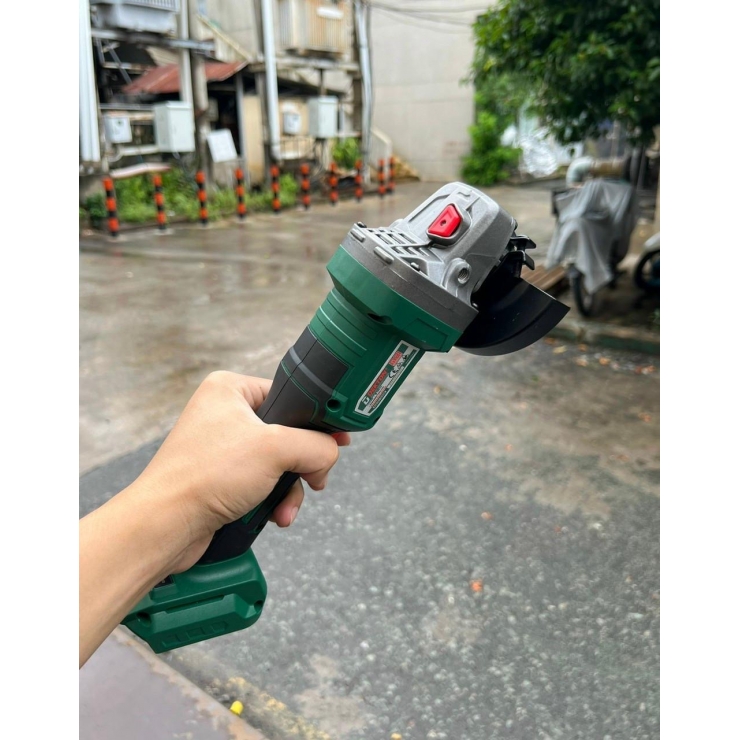 Máy mài Pin 21V Dekton M21-AG100BT Brushless công tắc bóp