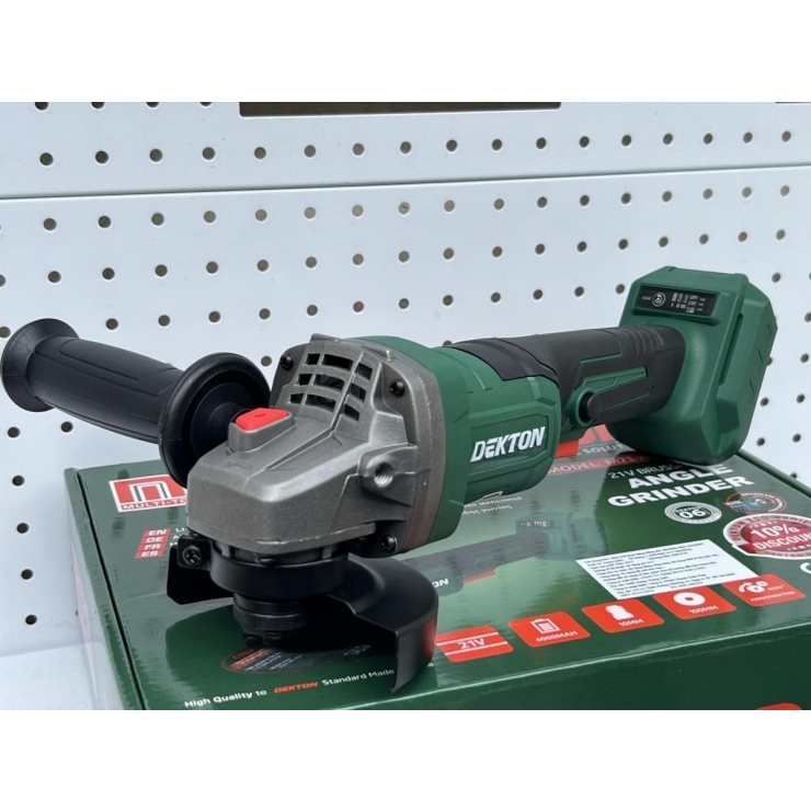 Máy mài Pin 21V Dekton M21-AG100BT Brushless công tắc bóp