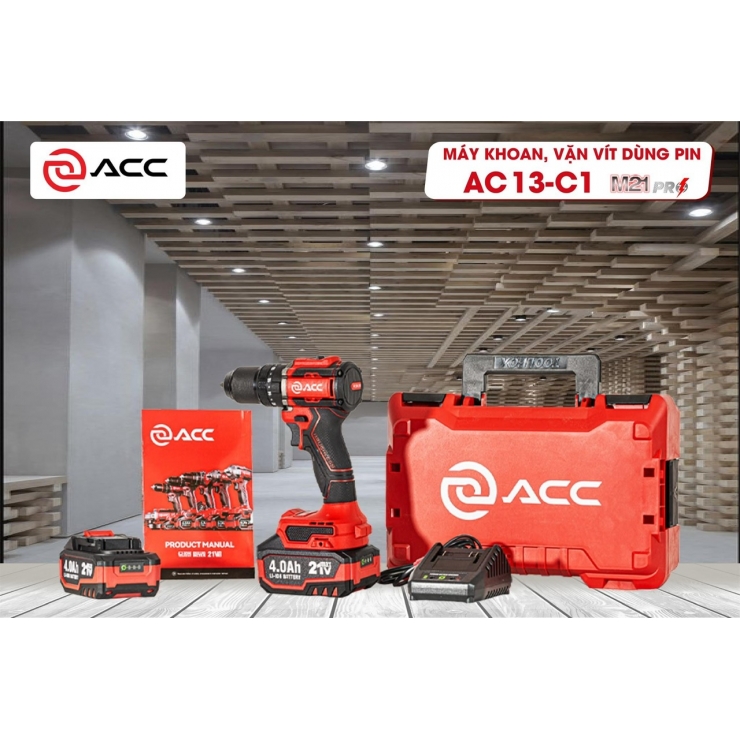 Combo máy khoan Pin 70Nm ACC AC13-C1PRO