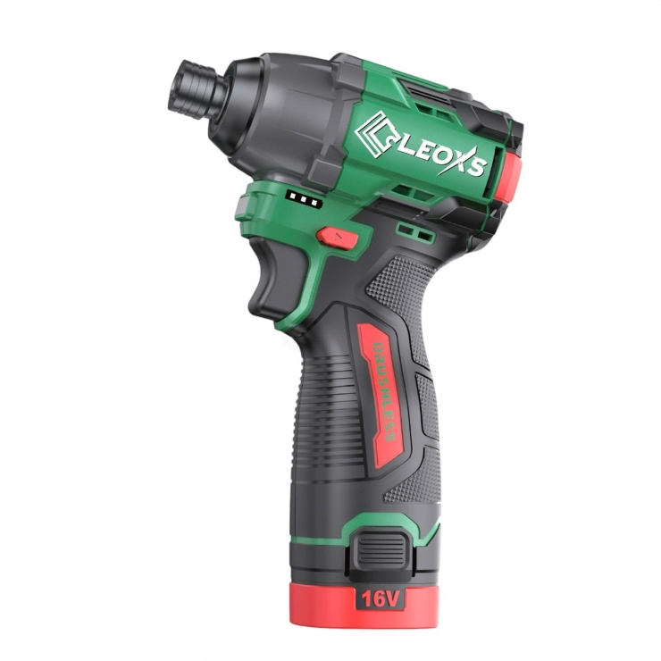 Combo máy bắt vít Pin 16V LEOxs LXS16-IS140BL 