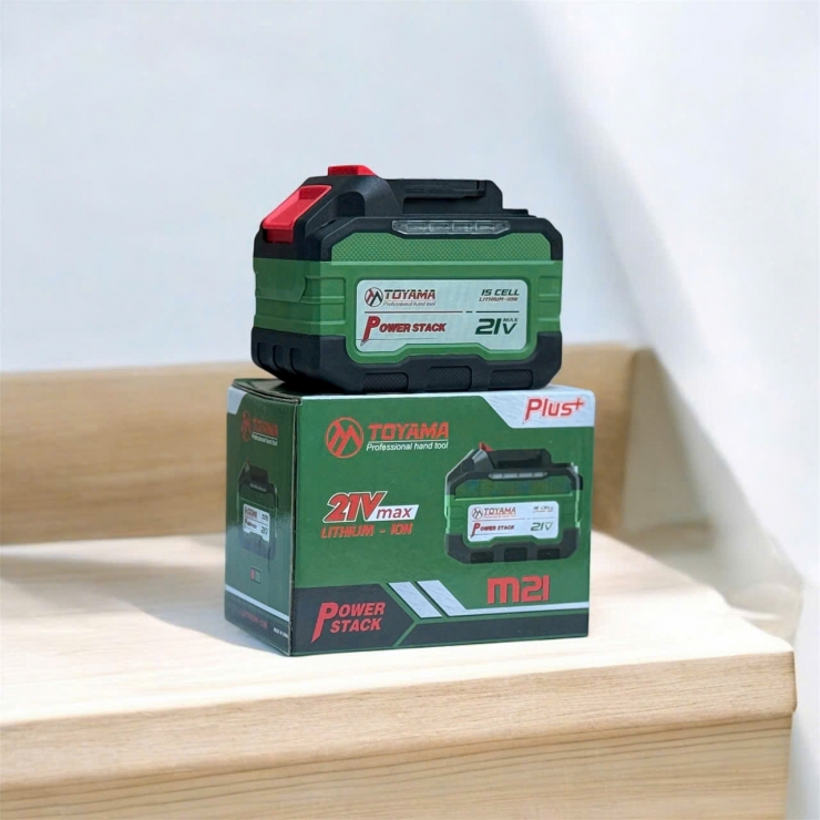 Đế sạc nhanh 21V Toyama 2.5Ah 