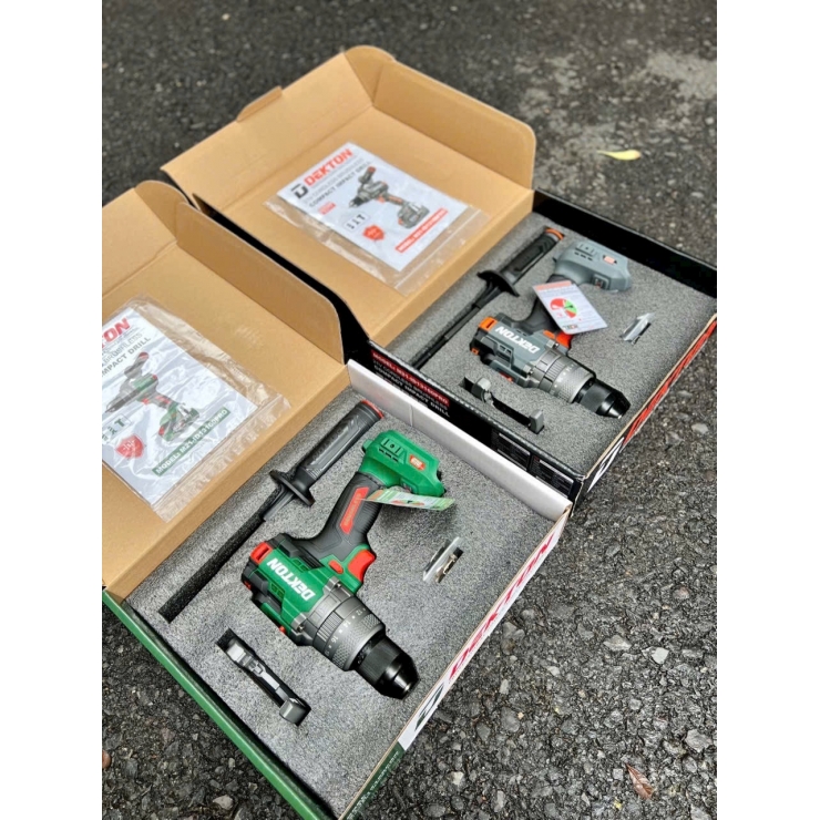 Máy khoan Pin 160Nm Dekton M21-ID13160Plus Brushless