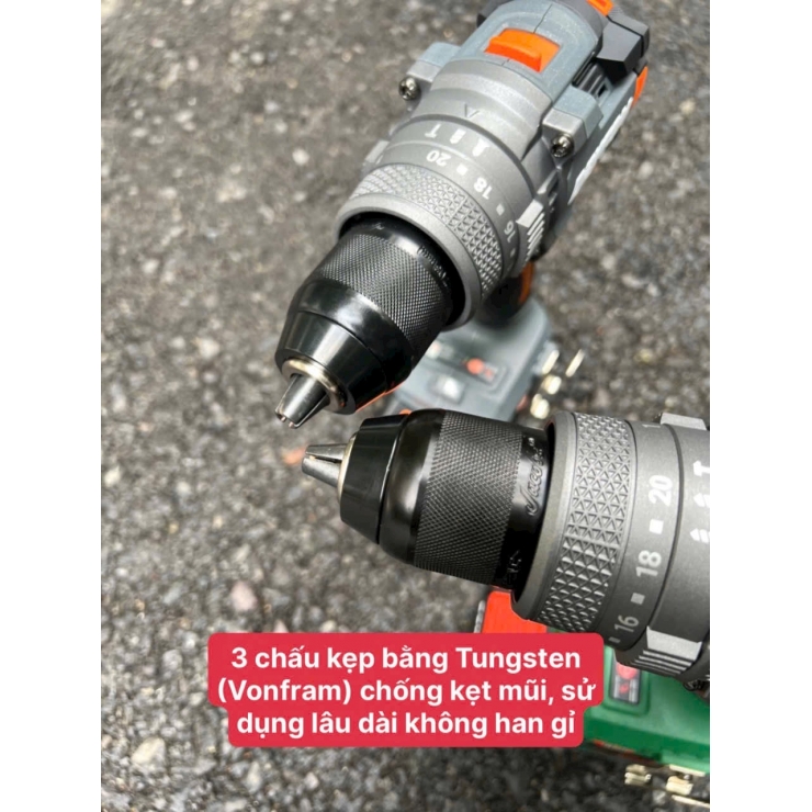 Máy khoan Pin 160Nm Dekton M21-ID13160Plus Brushless