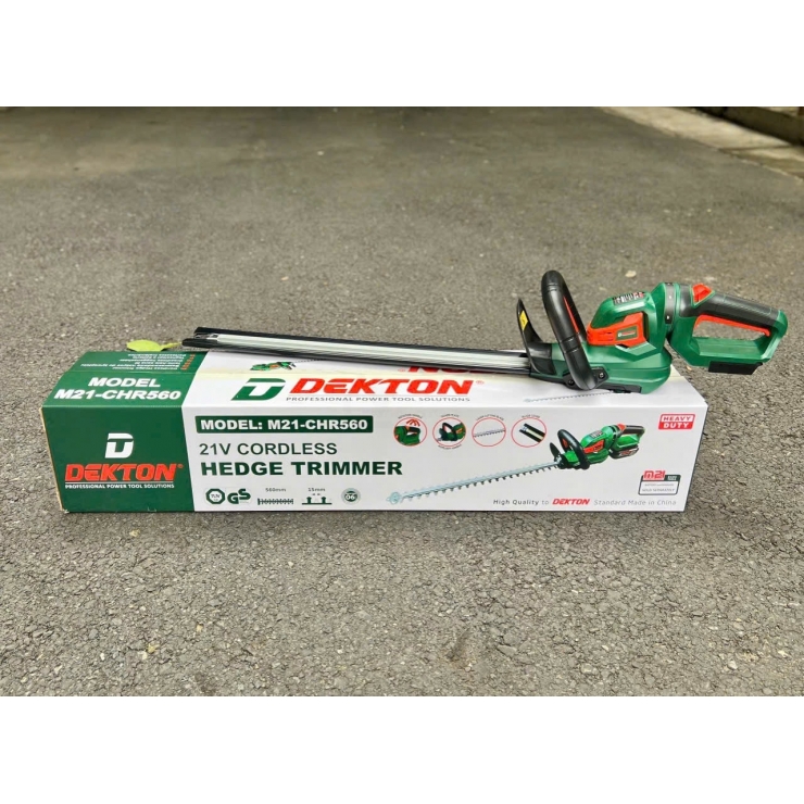 Máy cắt hàng rào dùng Pin 21V Dekton M21-CHR560