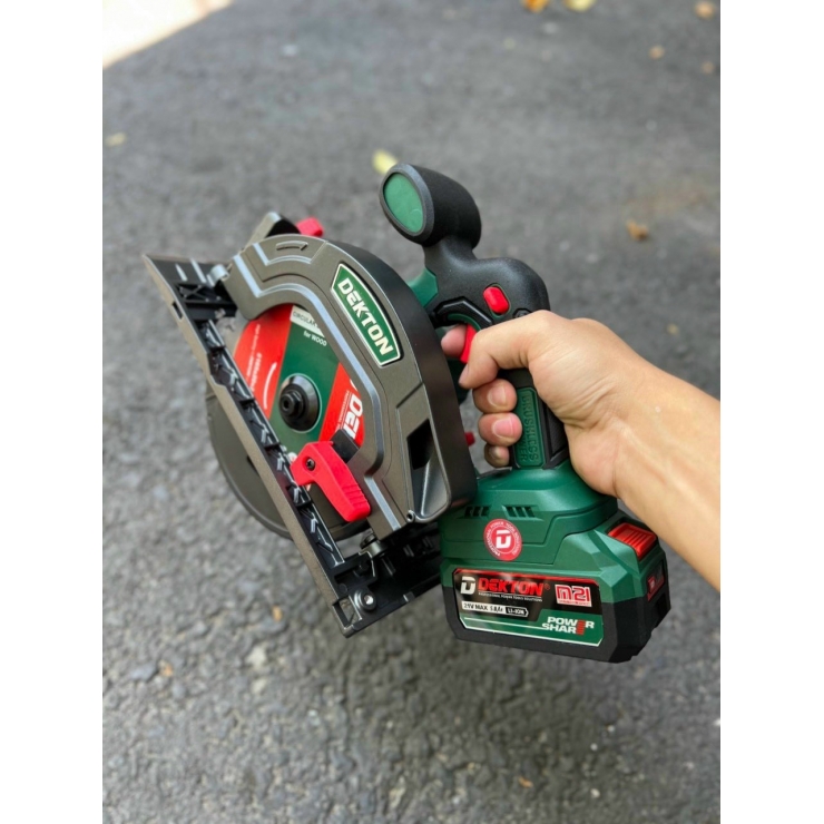 Máy cưa gỗ 165mm Pin 21V Dekton M21-CG165BL Brushless