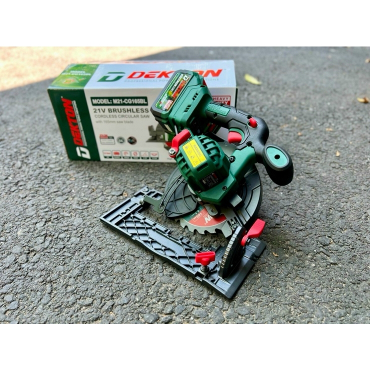 Máy cưa gỗ 165mm Pin 21V Dekton M21-CG165BL Brushless