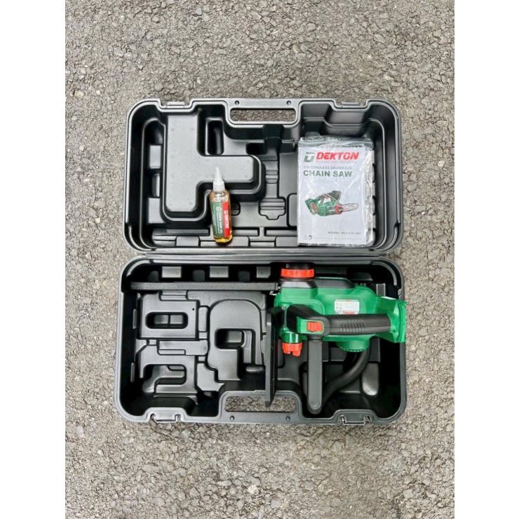 Máy cưa xích 12inch Pin 21V Dekton M21-CX12BL Brushless 