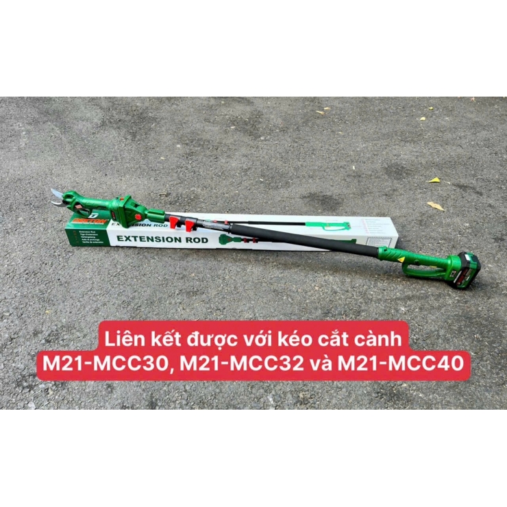 Cần nối dài cắt cành & cưa xích 252cm Dekton M21-CN252