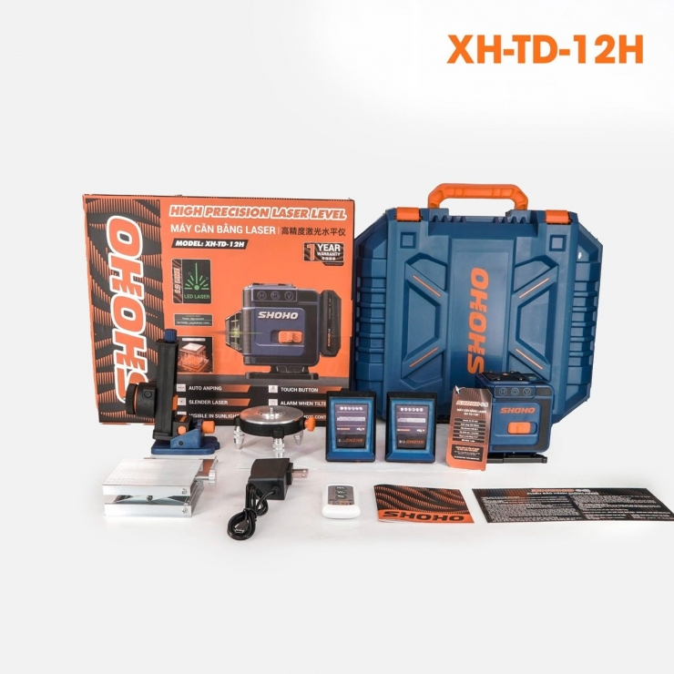 Máy cân mực 12 tia xanh SHOHO XH-TD-12H 