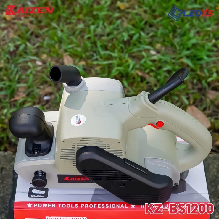 Máy chà nhám tăng 1200W Kaizen KZ-769A 100x610mm