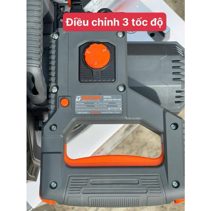 Máy cắt đa năng 210mm Dekton DK-CN210PLUS kèm lưỡi hợp kim 