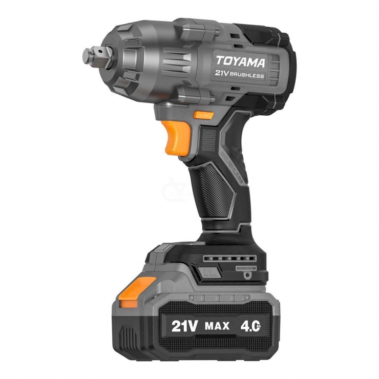 Máy siết bulong 1000Nm Pin 21V Toyama B-1000BL Brushless