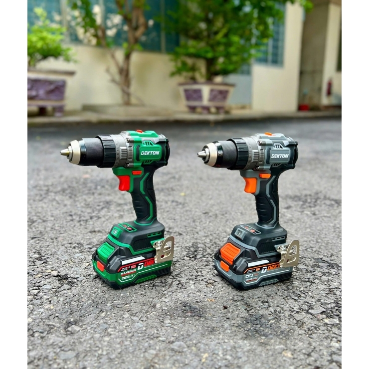 Máy khoan Pin 21V Dekton M21-ID1390CP Brushless Tạo Xung
