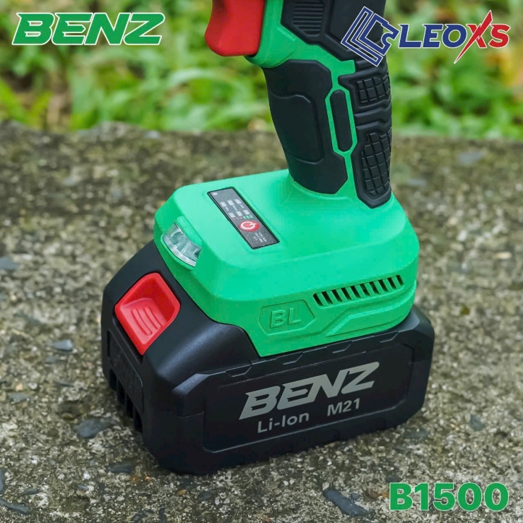 Máy siết bulong 600Nm Pin 21V BENZ B1500 Brushless
