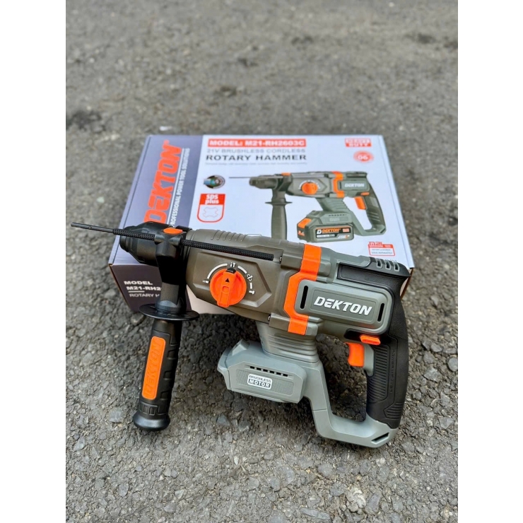 Máy khoan bê tông Pin 21V Dekton M21-RH2603C Brushless