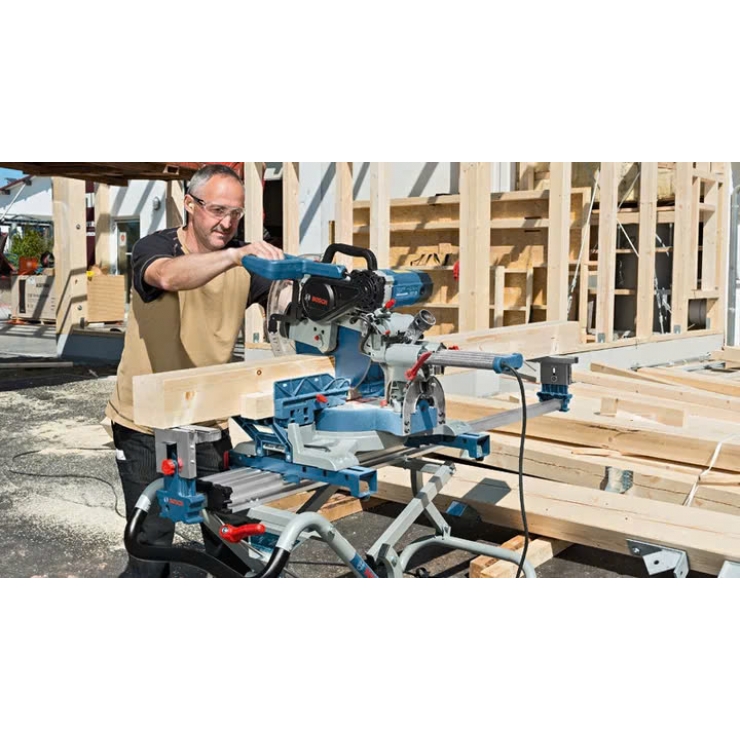 Máy cắt nhôm ti trượt 305mm Bosch GCM12SDE 1800W