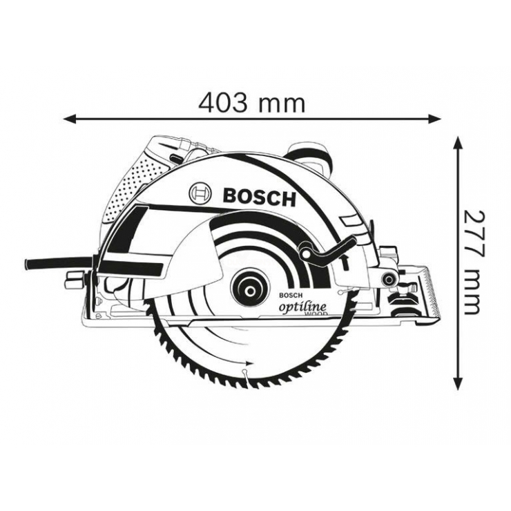 Máy cưa gỗ 235mm Bosch GKS 235 Turbo Professional