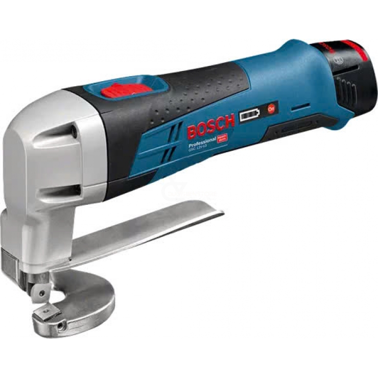 Máy cắt tôn 1.3mm Pin 12V Bosch GSC 12V-13 Professional ( chưa Pin & Sạc )