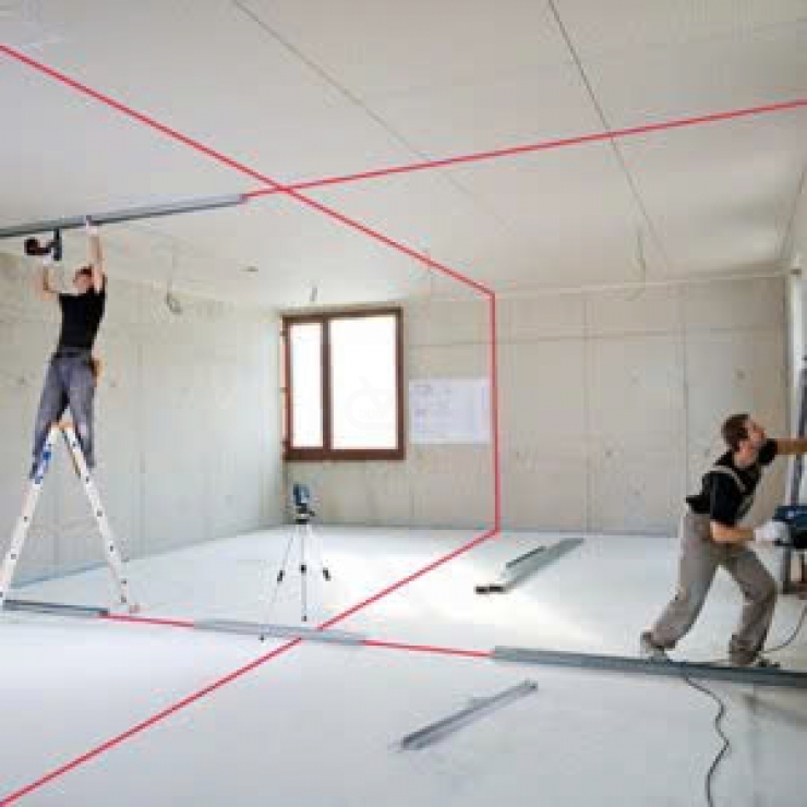 Máy cân bằng Laser Bosch GLL 3-80 Professional 3 x 360° Red