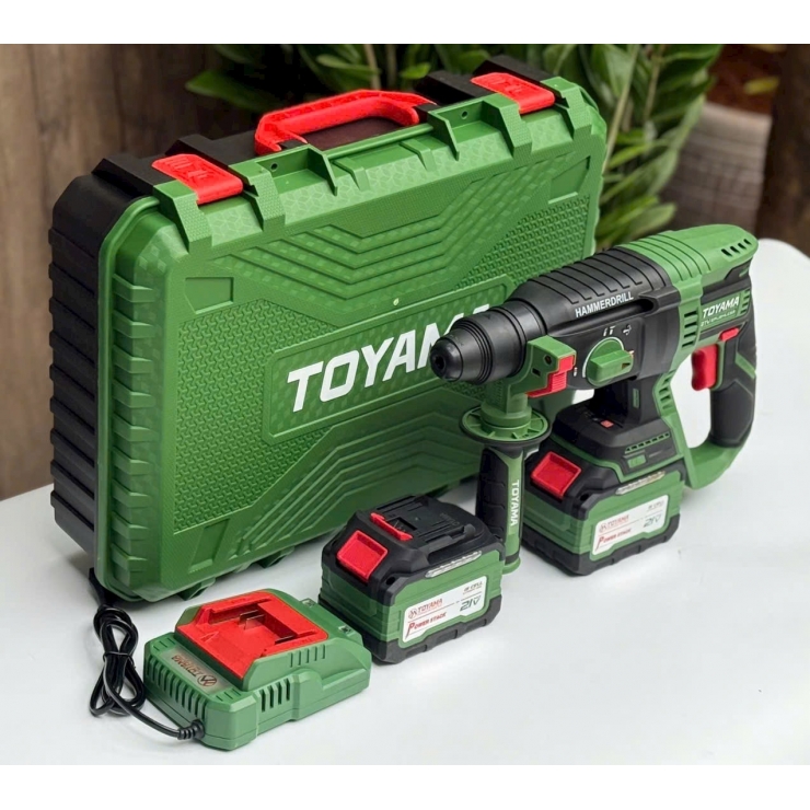 Máy khoan bê tông Pin 21V Toyama BT-03 Brushless