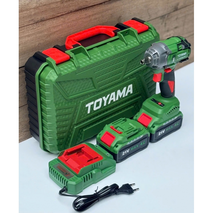 Máy siết bulong Pin 21V Toyama B350BL Brushless đầu 2 trong 1