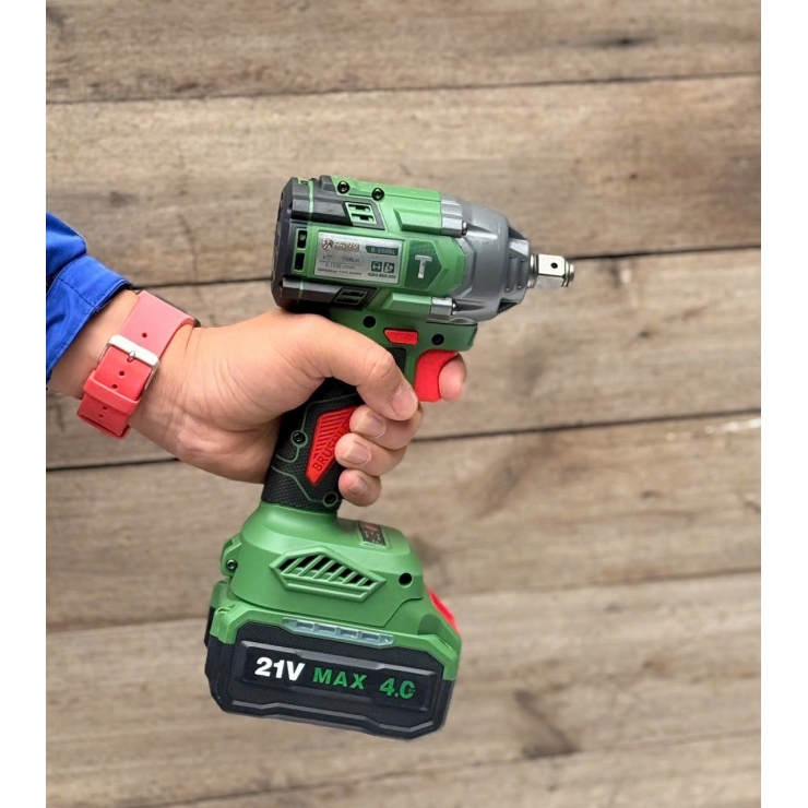 Máy siết bulong Pin 21V Toyama B350BL Brushless đầu 2 trong 1