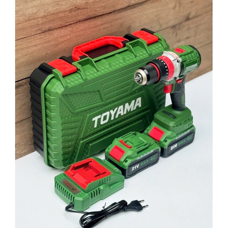 Combo Máy Khoan Pin 21V Toyama Z-10 Brushless 95Nm