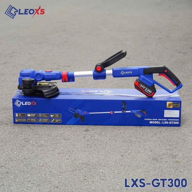 Máy cắt cỏ Pin 21V LEOxs LXXS-GT300 Brushless