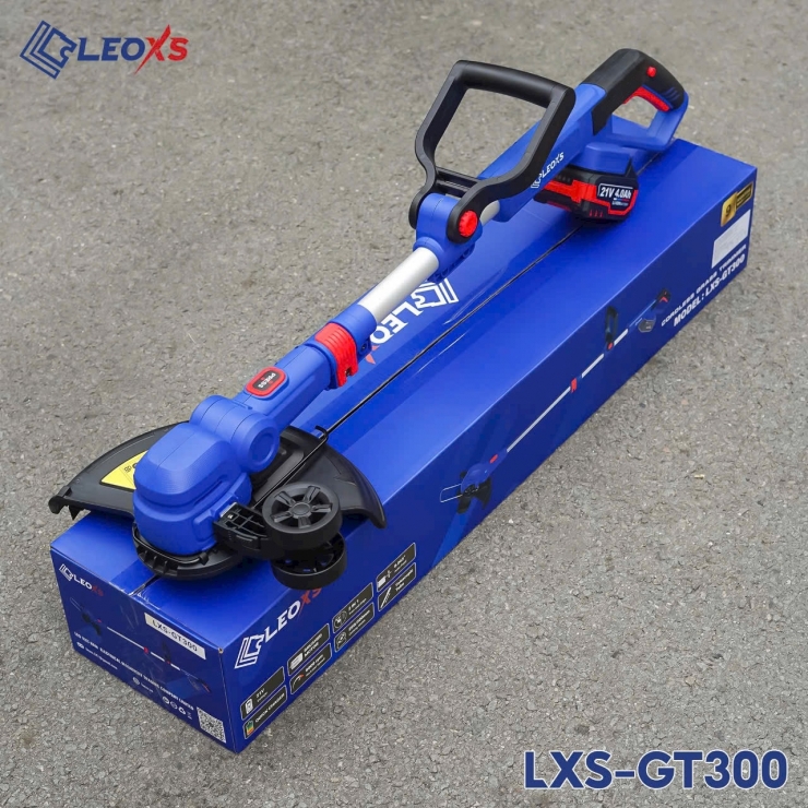 Máy cắt cỏ Pin 21V LEOxs LXXS-GT300 Brushless