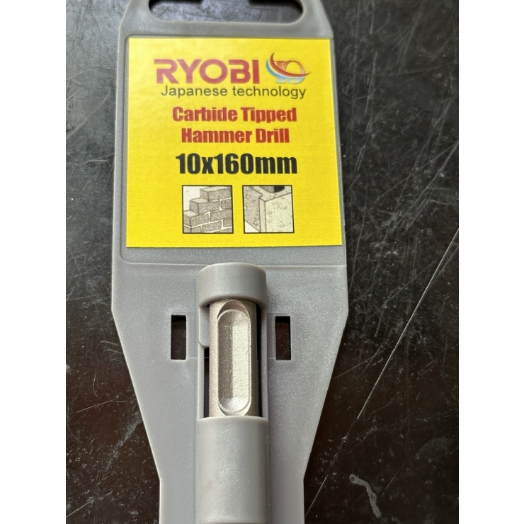 Mũi khoan bê tông 4 cạnh SDS Plus Ryobi Φ 6,8,10,12mm Hammer Drll