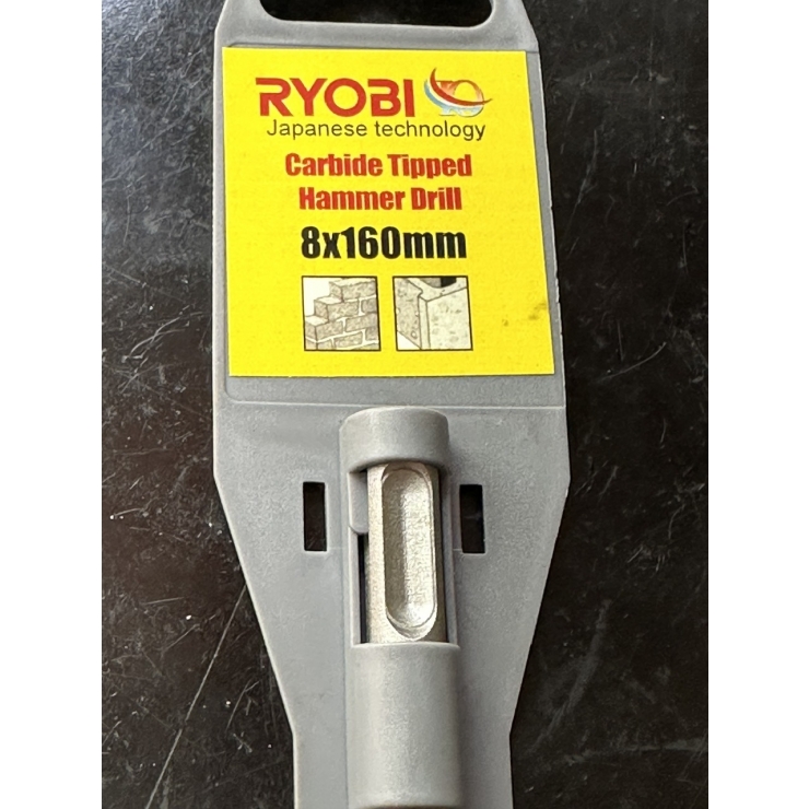 Mũi khoan bê tông 4 cạnh SDS Plus Ryobi Φ 6,8,10,12mm Hammer Drll