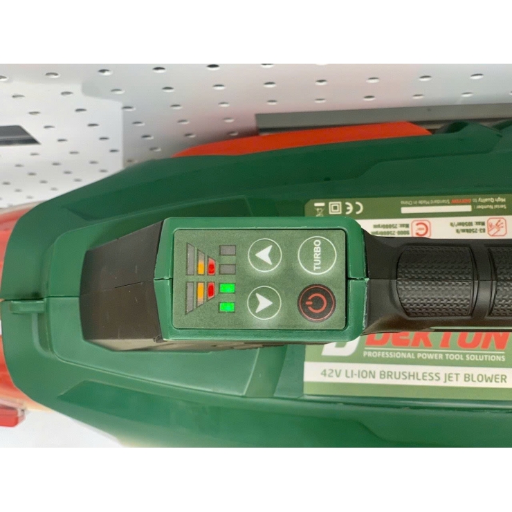 Máy thổi lá 42V Pin 21V x 2 Dekton M21x2-TB01BL Brushless