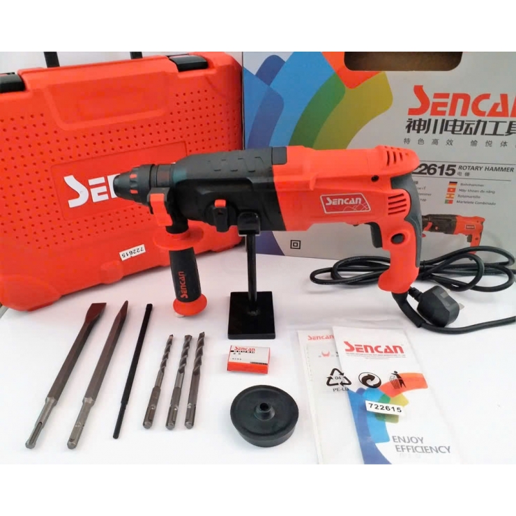 Máy khoan búa 850W 3 chức năng Sencan 722615 