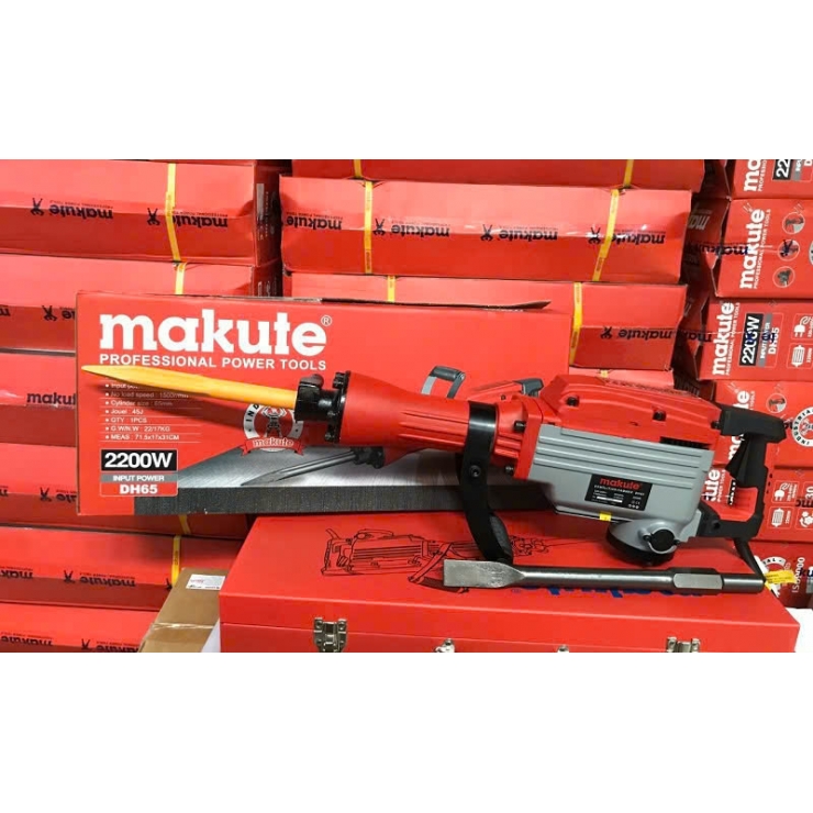 Máy đục 30mm Makute DH65 Red hammer 2200W