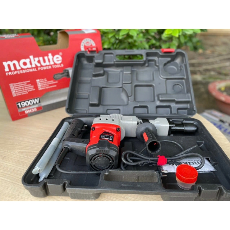 Máy đục bê tông 17 ly Makute DH35 Red 1900W