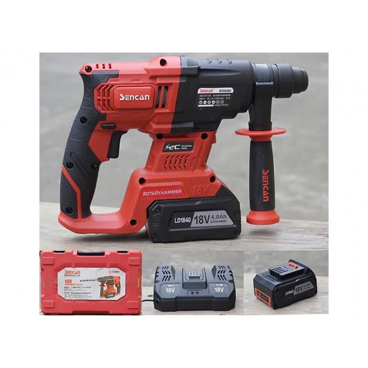 Máy khoan bê tông Pin 18V Sencan D722301 Brushless