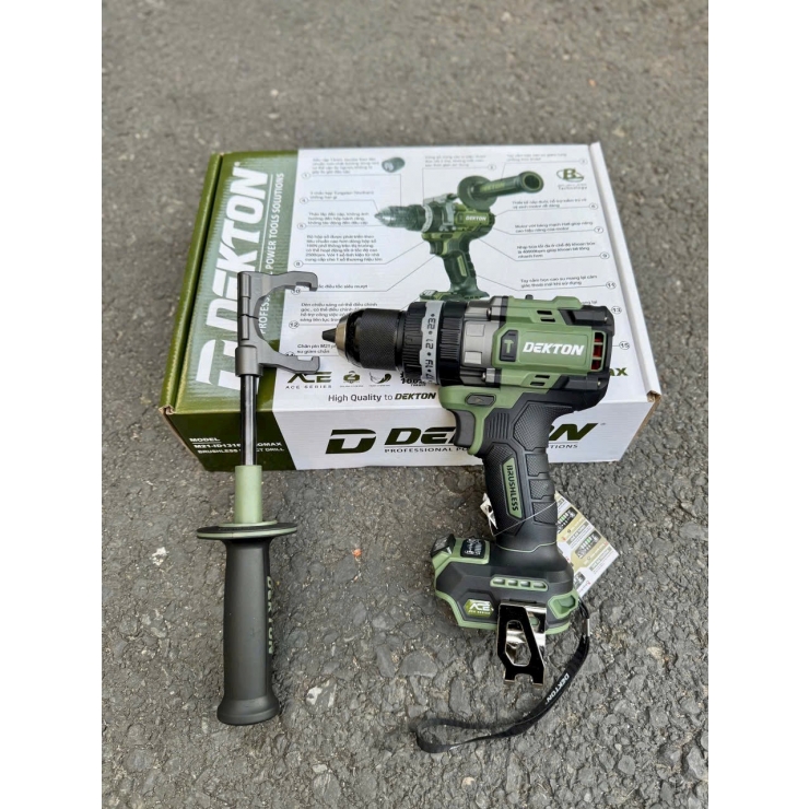 Máy khoan 160Nm Pin 21V Dekton M21-ID13160PROMAX